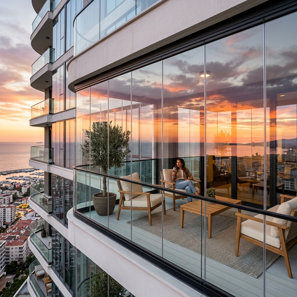 Volkswagen cam balkon sistemleri - Mimardan Yapı
